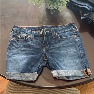 True religion shorts